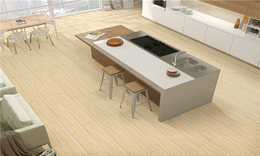 Wood Porcelain Tiles Elevation Yellow Wooden Tiles Outdoor Water Resistant Wood Flooring Bathroom With Floor Tiles
