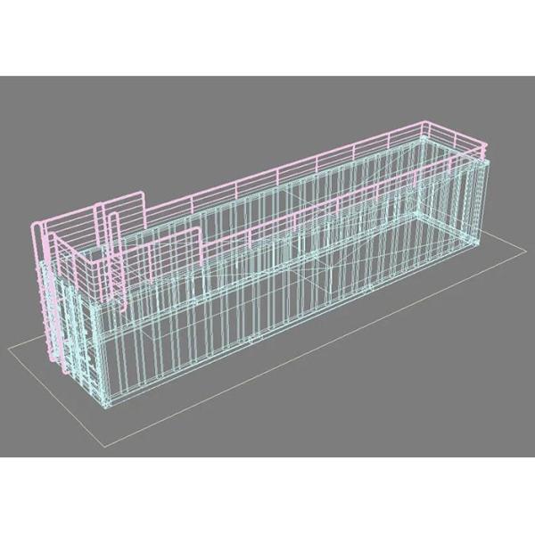 Topshaw Chinese Factory Outlet Shipping Container Swimming Pool with Hot Tub Spa