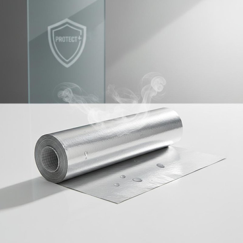 Heat resistant Adhesive PE PET laminated aluminum foil 110gsm 135gsm offering superior moisture oxygen and light resistance