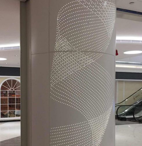 Aluminum Alloy Aluminum Veneer Panel Building Materials  Customized Aluminum Solid Panel