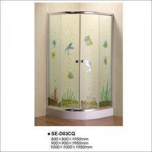 Cheap Sliding Glass Door Shower Enclosure For Home / Hotel / Office / Vila Using for sale