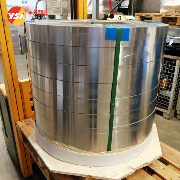 White Aluminum Strip Coil Width 10mm to 1000mm High Precision Metal Suitable for Automotive Parts and Electrical Devices