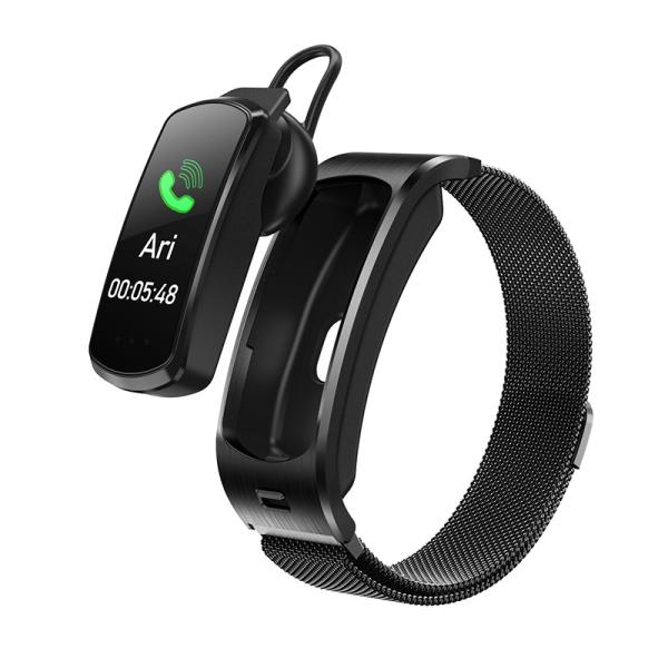 HL6 Smart Watch 0.96inch Android IOS Waterproof Silica 90MAH Gel IP67 Waterproof Smart Bracelet
