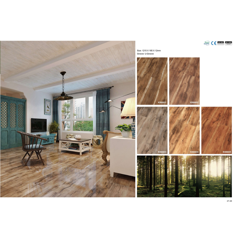 Customized Hdf Laminater Flooring Engineered Solid Wood Flooring