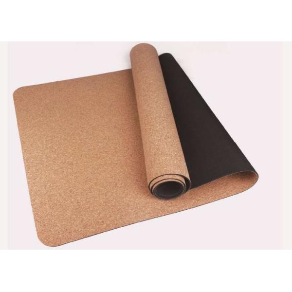 1300G 660mm Cork Anti Slip Thick 6mm TPE Yoga Mats