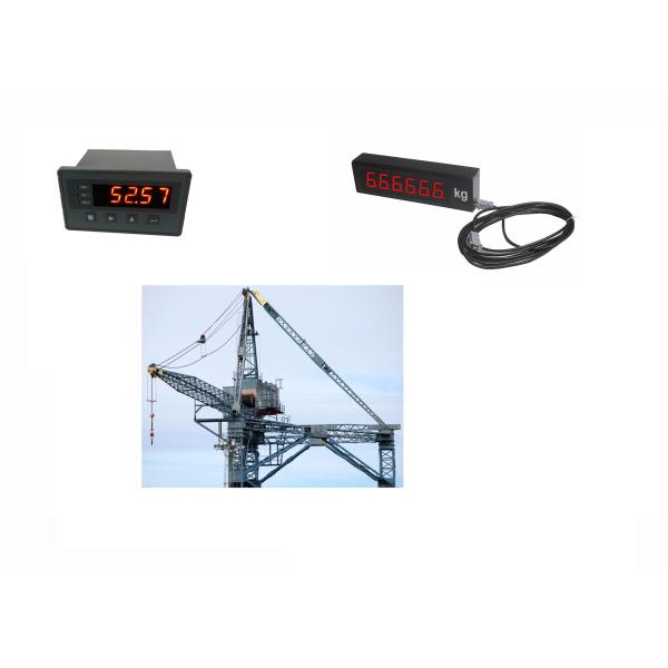 AC220V Load Cell Display And Controller 2 Normal Open / Closed Relays With Led Display
