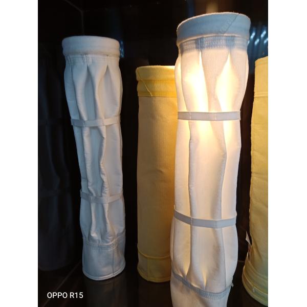 Star Pleated Polyester Filter Bag 450GSM 550GSM For Dust Collector Systems