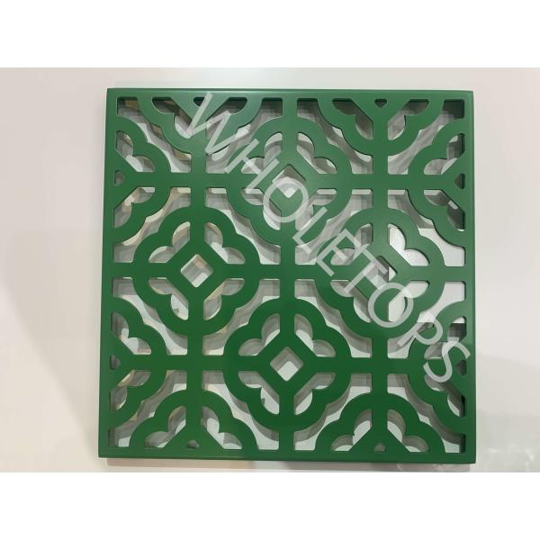 Cladding Decorative 800*800mm Aluminum Facade Panels For Building Exterior Curtain Wall