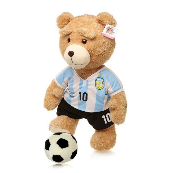 sports teddy bears/stuffed teddy bears/plush teddy bears