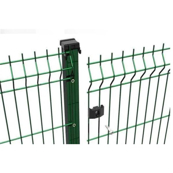 3mm-6mm Curved Welded Wire Fence Triangle Bending Fence Panels