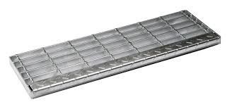 DIY ASTM A1011 Bar Grating Treads Easy Spiral Fixation Or Welding Fixation Installation