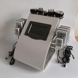 Cheap rf probe Touch Screen Laser Lipo Cavitation Machine Frequency 5MHz 100KPA Pressure for sale