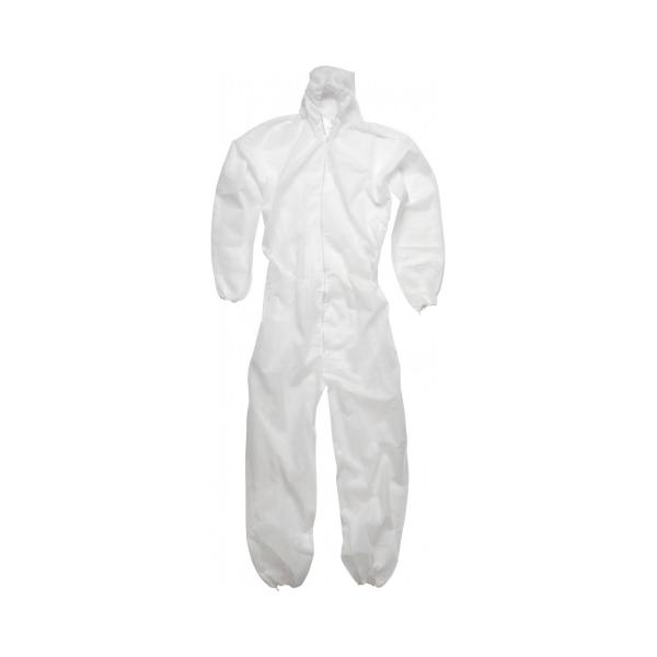 Full Plastic Medical Disposable Clothing Breathable Chemical Suit