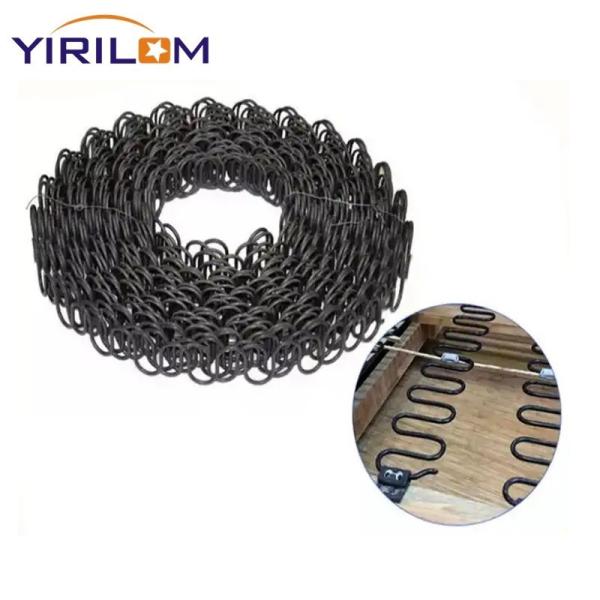 Professional Stainless Steel Zigzag Spring Clips with Customized Length and High Durability for Sofa Furniture