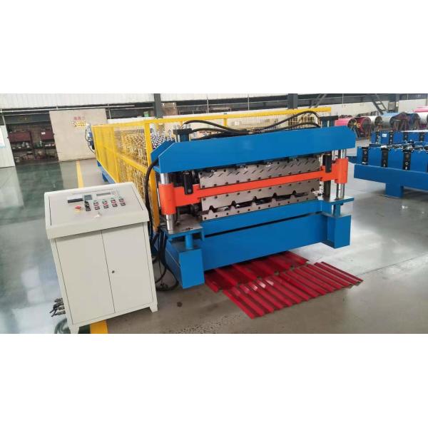 Roof Sheet Sandwich Panel Making Machine Double Layer Type 3 Tons / Day Production Capacity