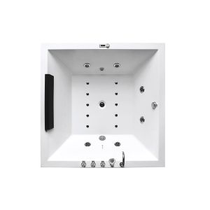 M1616-D Whirlpool Acrylic Massage Bathtub Pure Sanitary Grade