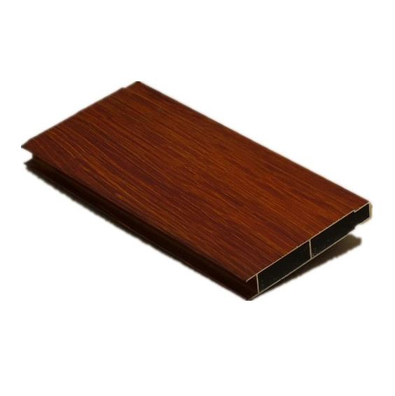 OEM Wood Finish Aluminium Profiles For Building Decoration Materials