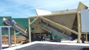 Hopper 6m3 10TPH Small Asphalt Mixing Plant For Road Construction