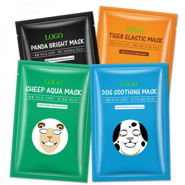 Quality Skin Friendly Pretty Animalz Face Mask Make Skin Firm / Elastic Minimizes Pores Size wholesale