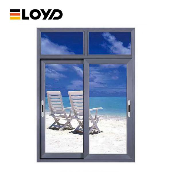 Home Sliding Glass Aluminium Windows Door Double Glazed 30PSF ODM