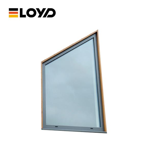 Fixed Round Aluminium Windows Thermal Break Soundproof Tempered Glass 24x36