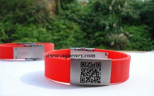 Cheap Engraved ID Bracelets,Medical ID Bracelets,Silicone Sport ID Bracelets,multi color for sale