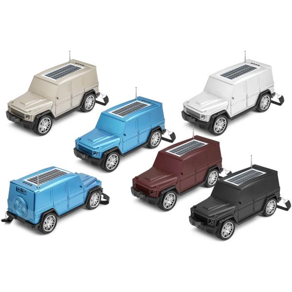 Classic Car Shaped Bluetooth Speaker Combines Solar Flashlight And Radio Functions For Home Travel Outdoor