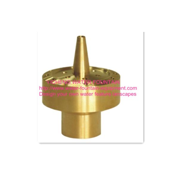 CE Fountain Spray Heads With Base Fixed Blossom , Garden Fountain  Nozzle