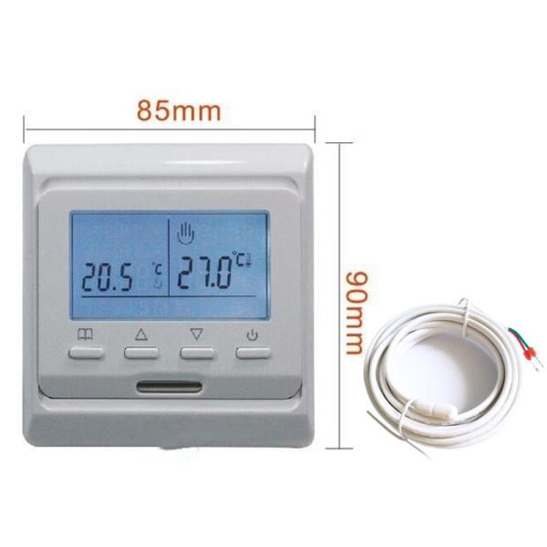 Floor Heating HVAC Programmable Radiator Thermostat With Digital Temperature Controller