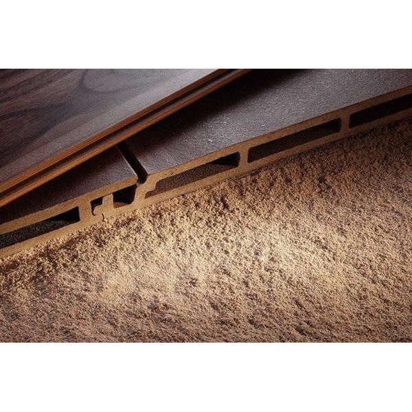 Garden Outdoor WPC Profile Extrusion Line Solid Decking Board