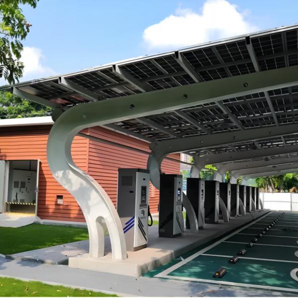 Solar Panel Parking Lot SP-1 Aluminum Solar Car Pot Multi Scenario Application