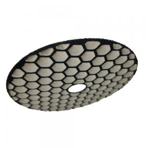 China Customized Colors 3 Step Resin Bond Stone Polishing Pads for High Grinding Efficiency on sale
