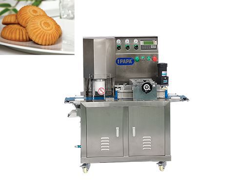 P170 Gear Pump Type Chocolate Jam Peanut Butter Stuffed Automatic Double Filling Encrusting Machine