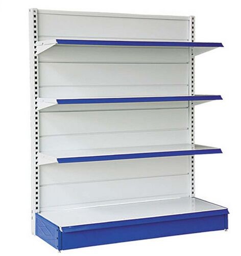 Wall Shelf And Island Gondola Supermarket Display Shelving / Heavy Duty Rack