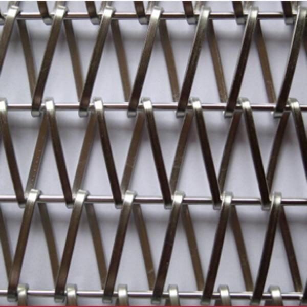 Industrial Grade Stainless Steel Conveyor Belt 0.5mm-5mm Electroplated Wire Mesh