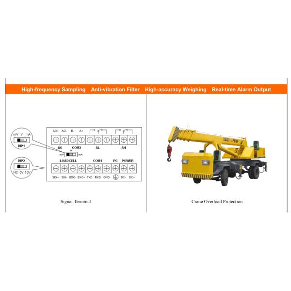 High Anti Vibration Weighing Indicator, Weight Controller For Crane Weighing System