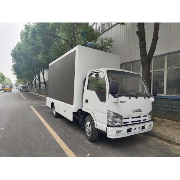 Full Color P5 P6 Mobile LED Billboard Trucks Isuzu Mobile Digital Billboard Truck