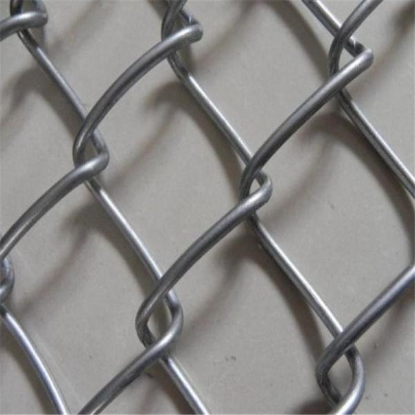 Galvanized Chain Link Fence(Diamond Wire Mesh)/PVC Coated Chain Link Fence