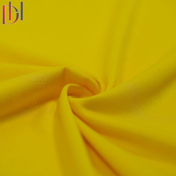 Shirt Anti UV Quick Dry Sporty Jacquard Fabric 100% Polyester Knitted Fabric