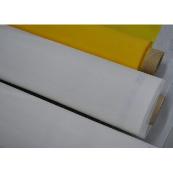 FDA 100% Polyester Screen Printing Fabric Mesh 91 Micron , High Tension
