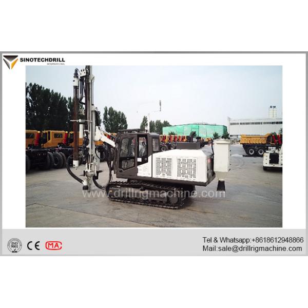 TDR100 DTH Drill Rig With 164Kw Cummins Engine 64 - 102mm Hole Diameter