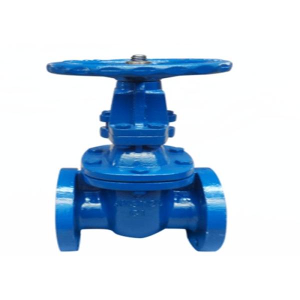 Class 150 Hard Seal Cast Gate Valve Ductile Iron Valve Body High Precision