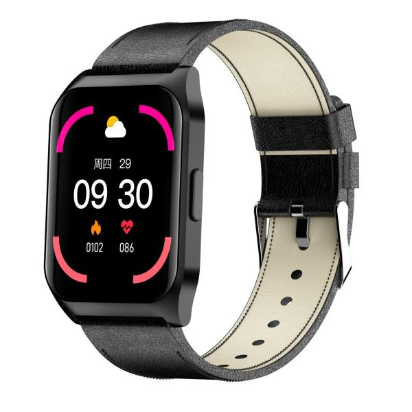 1.69 Inch IP67 Square Shape Smartwatch Health Information Sharing