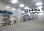 Commercial PU Sandwich Cold Room Panel Walk In Freezer For Meat And Fish Storage