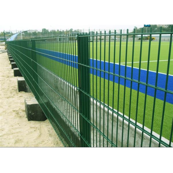 High Security Double Wire Welded Fence Hot Dipped Galvanized 868 Fence