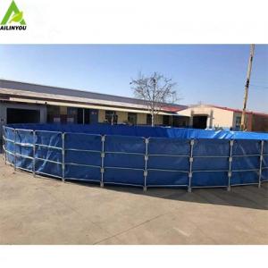 China Large Tanks for Farming Fish PVC Tank Fish Farming Fishing Poly Tank Aquaculture Fish Farming on sale