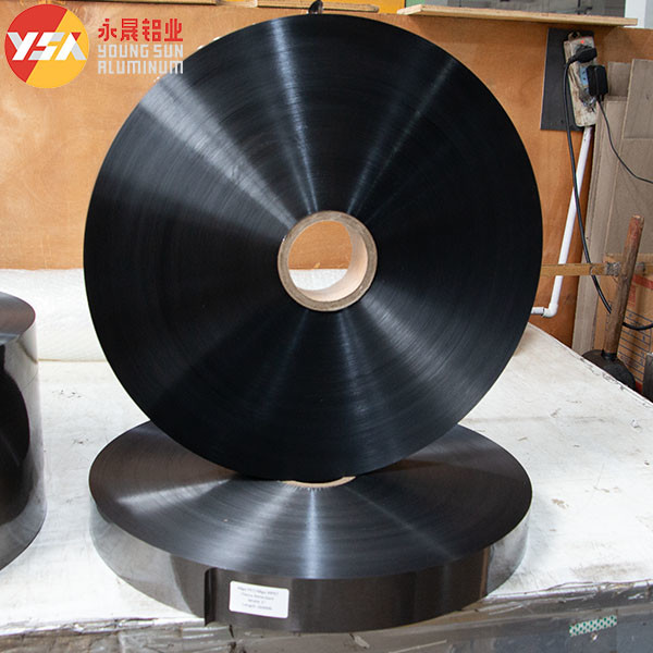 Black Glue Aluminum Polyester Laminating Duct PET+HDPE+VMPET Film