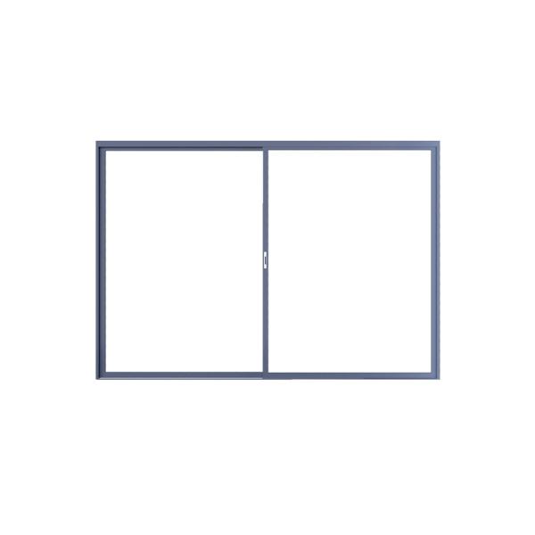 White Aluminium Profiles Balcony Sliding Screen Door OEM ODM