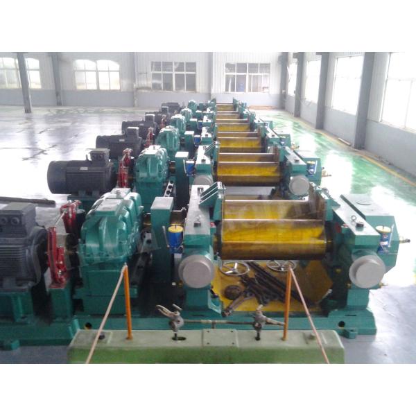 XKJ-480 Customized Rubber Refining Mill For Reclaimed Rubber Easy Maintenance