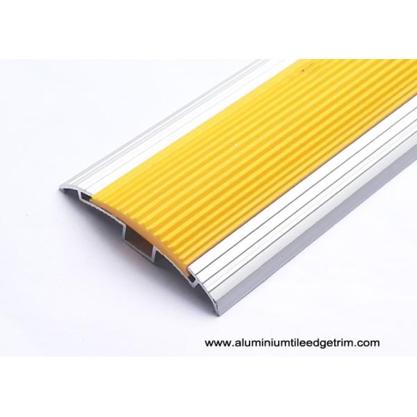 Anti Slip Aluminium Floor Trims Adjustable Height / Edge Transition Floor Tile Beading